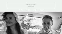 Preview of the photographer's website