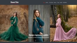 Preview of the photographer's website