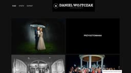 Podgląd strony internetowej fotografa