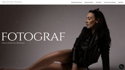 Preview of the photographer's website