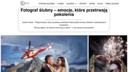 Preview of the photographer's website