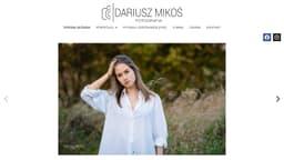 Preview of the photographer's website