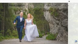 Preview of the photographer's website
