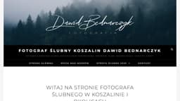 Preview of the photographer's website