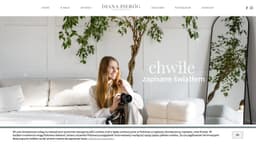 Preview of the photographer's website
