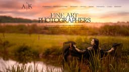 Preview of the photographer's website