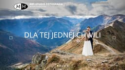 Podgląd strony internetowej fotografa
