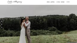 Preview of the photographer's website