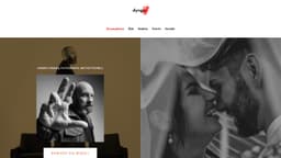 Preview of the photographer's website