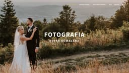 Preview of the photographer's website