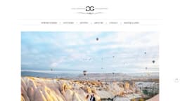 Preview of the photographer's website