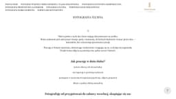 Preview of the photographer's website