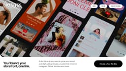 Preview of the photographer's website