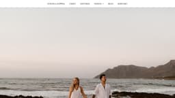 Preview of the photographer's website