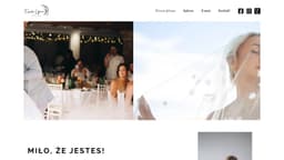 Preview of the photographer's website