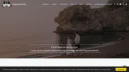 Preview of the photographer's website