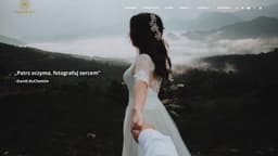 Preview of the photographer's website