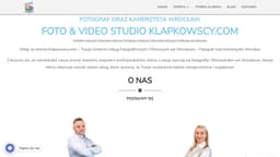 Preview of the photographer's website