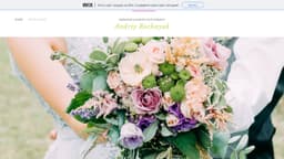 Preview of the photographer's website