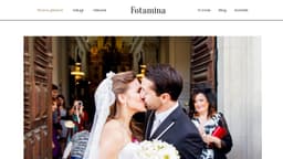 Podgląd strony internetowej fotografa