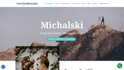 Preview of the photographer's website