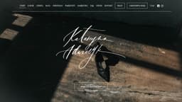 Preview of the photographer's website