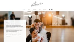 Preview of the photographer's website