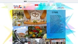 Preview of the photographer's website