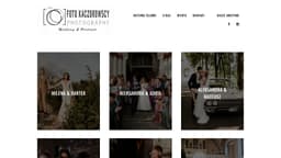 Preview of the photographer's website