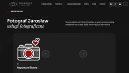 Preview of the photographer's website