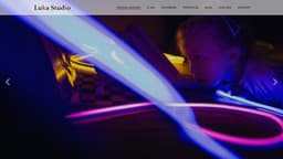 Preview of the photographer's website