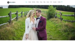Preview of the photographer's website