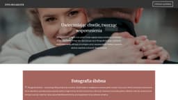 Preview of the photographer's website