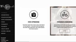 Preview of the photographer's website