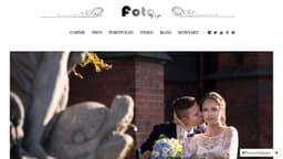 Preview of the photographer's website