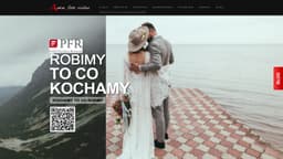 Preview of the photographer's website