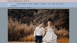 Preview of the photographer's website