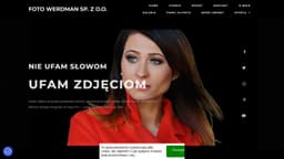 Preview of the photographer's website