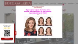 Preview of the photographer's website