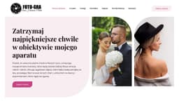 Preview of the photographer's website