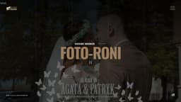 Preview of the photographer's website