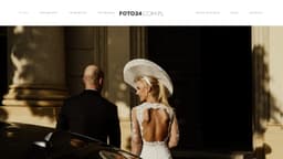 Preview of the photographer's website