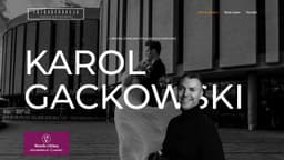Preview of the photographer's website