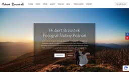 Preview of the photographer's website