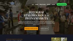 Preview of the photographer's website