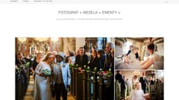 Preview of the photographer's website