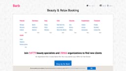 Preview of the photographer's website
