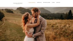 Preview of the photographer's website