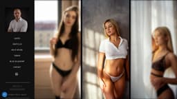 Preview of the photographer's website