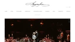 Preview of the photographer's website